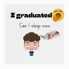 I Graduated Can I Sleep Now  Medium Glasses Cloth by Strawcherrys10