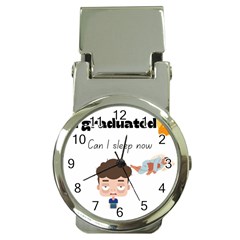 I Graduated Can I Sleep Now  Money Clip Watches by Strawcherrys10