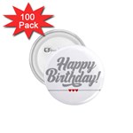 Birthday  1.75  Buttons (100 pack)  Front