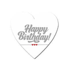 Birthday  Heart Magnet by didisemporium