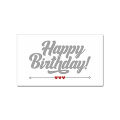 Birthday  Sticker Rectangular (10 Pack) by didisemporium