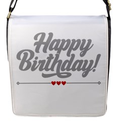 Birthday  Flap Closure Messenger Bag (s) by didisemporium