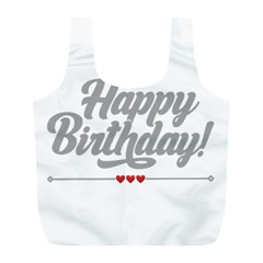 Birthday  Full Print Recycle Bag (l) by didisemporium