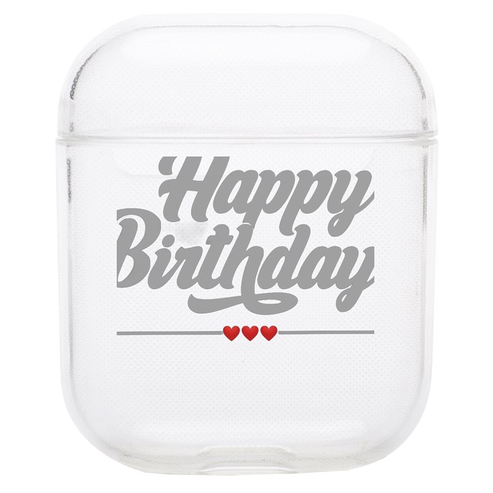 Birthday  Soft TPU AirPods 1/2 Case