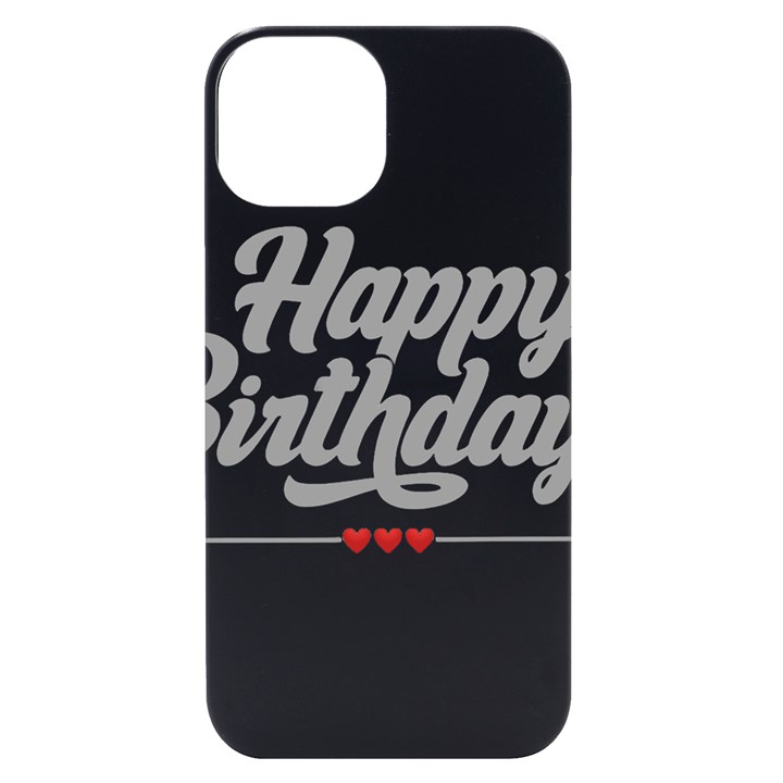 Birthday  iPhone 14 Black UV Print Case