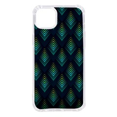 Peacock Texture 3d Pattern Peacock Texture Iphone 14 Plus Tpu Uv Print Case by Loisa77