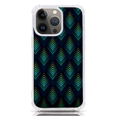 Peacock Texture 3d Pattern Peacock Texture Iphone 13 Pro Tpu Uv Print Case by Loisa77