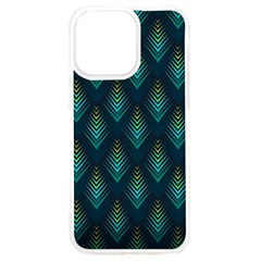 Peacock Texture 3d Pattern Peacock Texture Iphone 15 Pro Max Tpu Uv Print Case by Loisa77