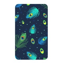 Texture Pattern Green Feather Yellow Peacock Memory Card Reader (rectangular) by Loisa77