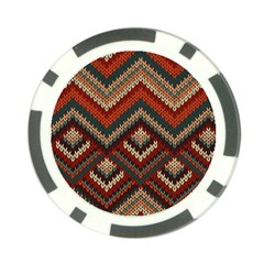 Texture Pattern Fabric Poker Chip Card Guard by Loisa77