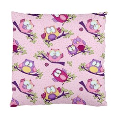 Owls Bird Animal Pattern Standard Cushion Case (one Side) by Loisa77