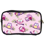 Owls Bird Animal Pattern Toiletries Bag (Two Sides) Front