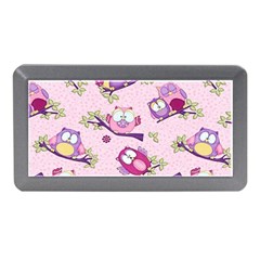 Owls Bird Animal Pattern Memory Card Reader (mini) by Loisa77