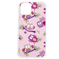 Owls Bird Animal Pattern Iphone 12 Pro Max Tpu Uv Print Case