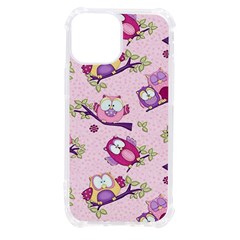 Owls Bird Animal Pattern Iphone 13 Mini Tpu Uv Print Case by Loisa77