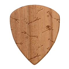 Owls Bird Animal Pattern Wood Guitar Pick (set Of 10)