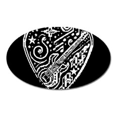 Guitar Pic Oval Magnet by RiverRootsReggae