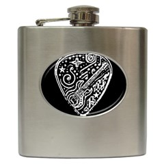 Guitar Pic Hip Flask (6 Oz) by RiverRootsReggae