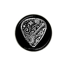 Guitar Pic Hat Clip Ball Marker (10 Pack) by RiverRootsReggae