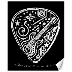 Guitar Pic Canvas 16  X 20  by RiverRootsReggae