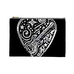 Guitar Pic Cosmetic Bag (large) by RiverRootsReggae