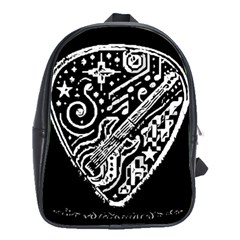 Guitar Pic School Bag (large) by RiverRootsReggae