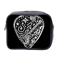 Guitar Pic Mini Toiletries Bag (two Sides) by RiverRootsReggae