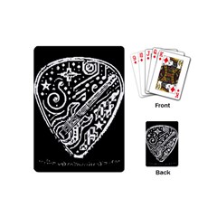 Guitar Pic Playing Cards Single Design (mini)