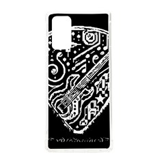 Guitar Pic Samsung Galaxy Note 20 Tpu Uv Case by RiverRootsReggae