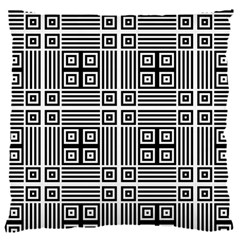 Squares Inside Background Checkered Contemporary Effect Electronic Futuristic Graphic Illusion Modern 16  Baby Flannel Cushion Case (two Sides) by Loisa77