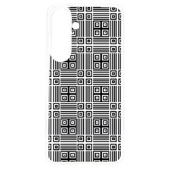 Squares Inside Background Checkered Contemporary Effect Electronic Futuristic Graphic Illusion Modern Samsung Galaxy S24 6 2 Inch Tpu Uv Case by Loisa77