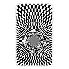 Circles Checkered Abstract Abstraction Art Memory Card Reader (rectangular) by Loisa77