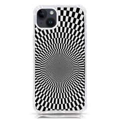 Circles Checkered Abstract Abstraction Art Iphone 14 Plus Tpu Uv Print Case by Loisa77