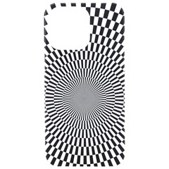 Circles Checkered Abstract Abstraction Art Iphone 15 Pro Max Black Uv Print Pc Hardshell Case by Loisa77