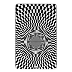 Circles Checkered Abstract Abstraction Art Name Card Style Usb Flash Drive by Loisa77