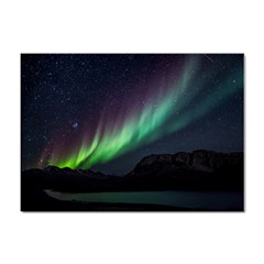 Aurora Borealis Beautiful Northern Lights Nature Sticker A4 (100 Pack) by Loisa77