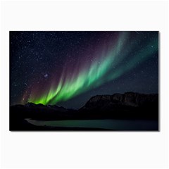 Aurora Borealis Beautiful Northern Lights Nature Postcard 4 x 6  (pkg Of 10) by Loisa77