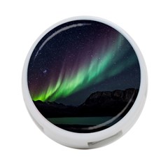 Aurora Borealis Beautiful Northern Lights Nature 4-port Usb Hub (two Sides) by Loisa77