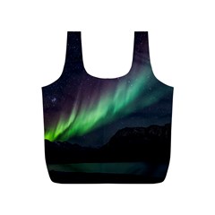 Aurora Borealis Beautiful Northern Lights Nature Full Print Recycle Bag (s) by Loisa77