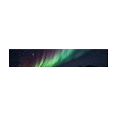 Aurora Borealis Beautiful Northern Lights Nature Premium Plush Fleece Scarf (mini) by Loisa77