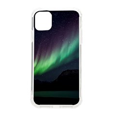 Aurora Borealis Beautiful Northern Lights Nature Iphone 11 Tpu Uv Print Case by Loisa77