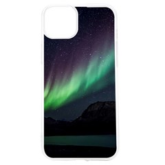 Aurora Borealis Beautiful Northern Lights Nature Iphone 15 Tpu Uv Print Case by Loisa77