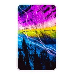 Night Skiing Colored Dead Grateful Lights Mountain Memory Card Reader (rectangular) by Loisa77