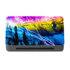 Night Skiing Colored Dead Grateful Lights Mountain Memory Card Reader With Cf by Loisa77