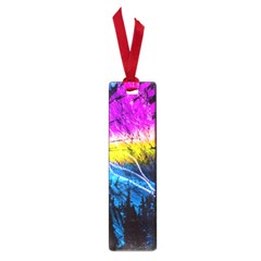 Night Skiing Colored Dead Grateful Lights Mountain Small Book Marks by Loisa77