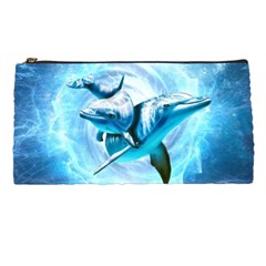 Dolphin Blue Fantasy Pencil Case by Loisa77