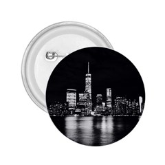 Nyc New York Skyline City Buildings 2 25  Buttons by Loisa77