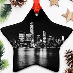 Nyc New York Skyline City Buildings Ornament (star)