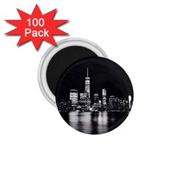 Nyc New York Skyline City Buildings 1 75  Magnets (100 Pack)  by Loisa77