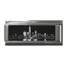 Nyc New York Skyline City Buildings Superlink Italian Charm (9mm) by Loisa77